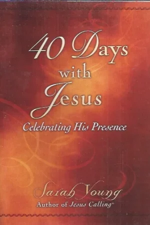 40 Days With Jesus Celebrating His Presence – Sarah Young Exclusieve Aanbieding
