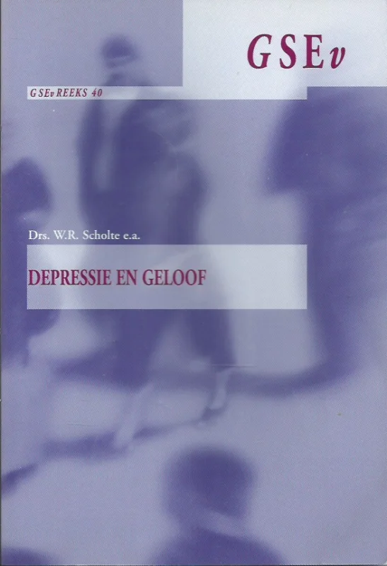 Gratis Retour Depressie en geloof – Drs. W.R. Scholte e.a.