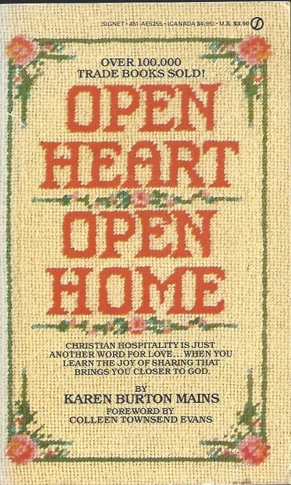 Open Heart, Open Home – Karen Burton Mains (Signed 1980) Lage Prijs