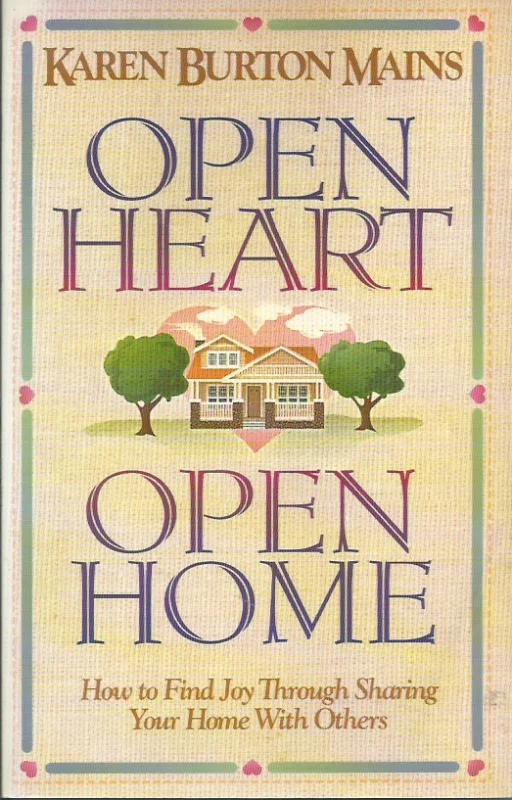 Lage Kosten Open heart, open home – Karen Burton Mains (3rd printing with Bible study)