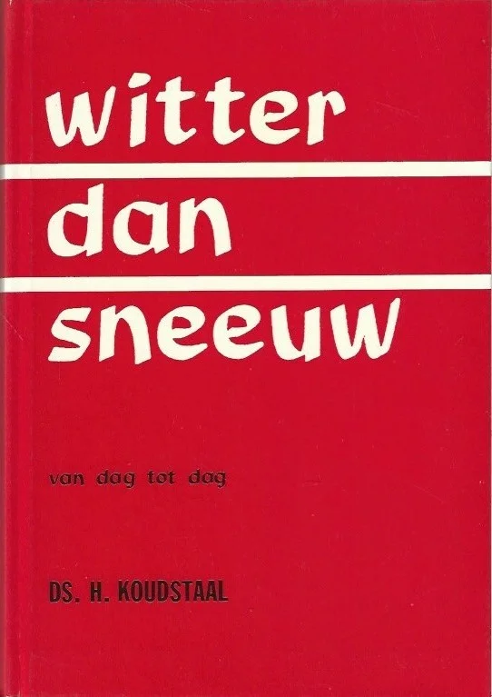 Seizoensaanbieding Witter dan sneeuw : van dag tot dag – Ds. H. Koudstaal