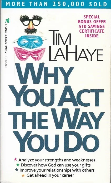 Fabrieksprijs Why You Act the Way You Do – Tim LaHaye