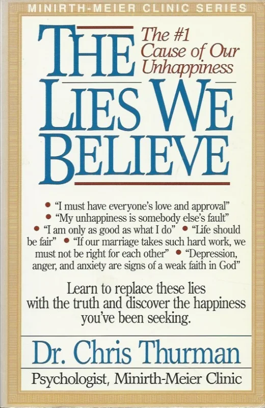Bestseller The lies we believe – Chris Thurman