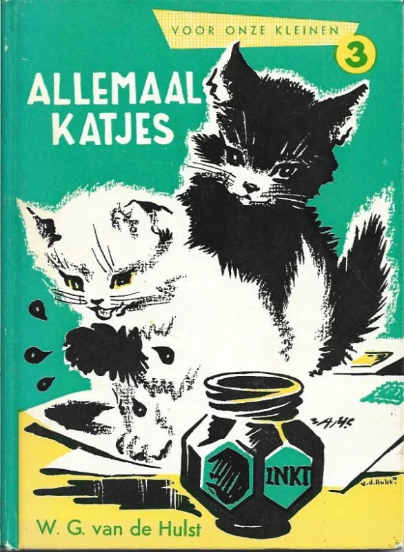 Allemaal katjes! – door W.G. van de Hulst ; met tekeningen van W.G. van de Hulst jr. (16e druk) Premium
