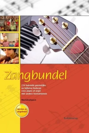 Tijdelijk Beschikbaar Zangbundel : muziekuitgave : met 216 bekende geestelijke en bijbelse liederen voor piano of orgel met andere instrumenten – Anthony van den Ende