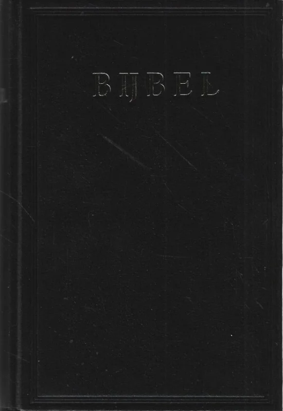 Bijbel : NBG-vertaling 1951 / Gezins- en Huwelijksbijbel: zwart kunstleren band (artikelnummer 8080 01) Hete Deal