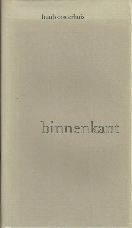 Superprijs Binnenkant – Huub Oosterhuis