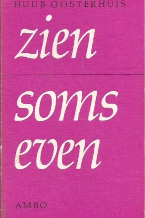 Zien, soms even : Fragmenten over God : een voorlees-boek – Huub Oosterhuis Dagaanbieding