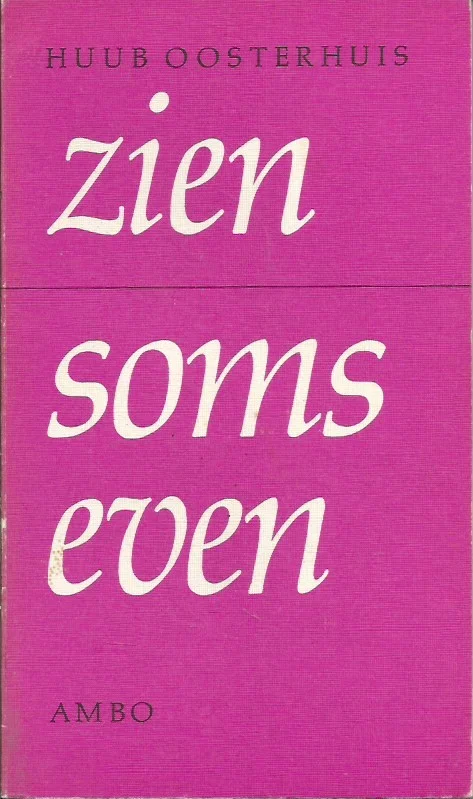 Zien, soms even : Fragmenten over God : een voorlees-boek – Huub Oosterhuis Dagaanbieding