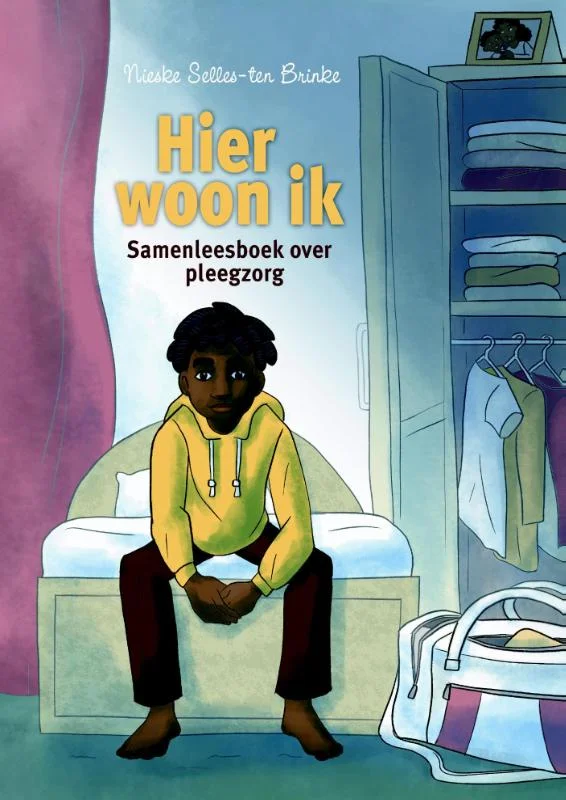Goedkoop Hier woon ik - samenlees boek over pleegzorg - Nieske Selles