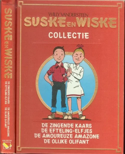Laatste Versie “Suske en Wiske 167/170 – Lecturama collectie de delen 167 t/m 170”Steen van der Willy