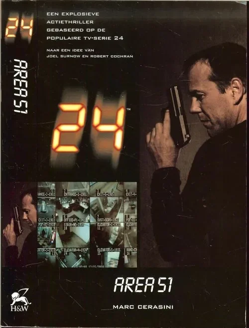 Gereduceerde Prijs 24: Area 51 van Marc. Cerasini .. Een explosieve actiethriller gebaseerd op de populaire TV- Serie 24