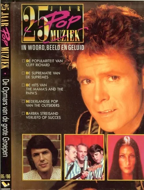 25 jaar Popmuziek in woord beeld 1965-1966 De Opmars van de grote Groepen Lage Kosten