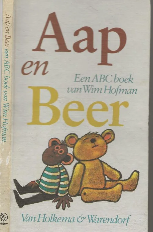 Populair Aap en Beer Wim Hofman een ABC Boek Grafische verzorging Toine Post