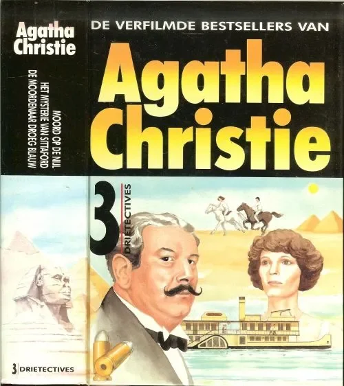 Agatha Christie .. De verfilmde bestseller – Moord op de Neil – Het mysterie van Sittaford – De moordenaar droeg Blauw. Hoge Kwaliteit