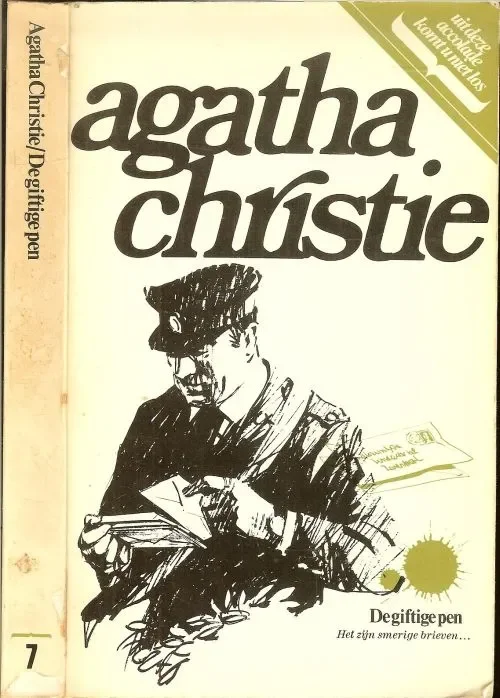 AGATHA CHRISTIE * De giftige pen,het zijn smerige brieven Accolade 7 The moving Finger Express Levering