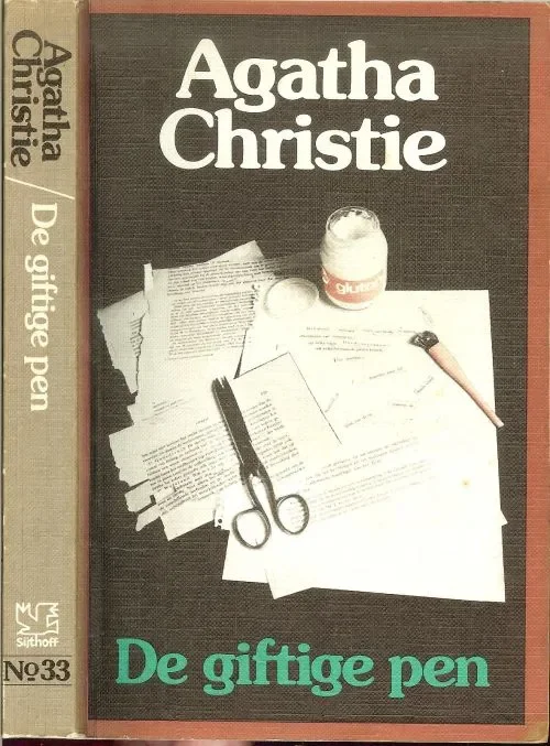 Merkproduct AGATHA CHRISTIE * De giftige pen,het zijn smerige brieven No 33