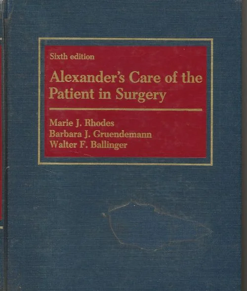 Alexander’s Care of the Patient in Surgery Rothrock, Jane C., PhD, RN, CNOR, FAAN (Professor and Director, Perioperative Programs, Delaware County Community College, Media, PA) Meest Verkocht