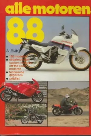 Alle Motoren – 1988 Rijks A. Te Alkmaar Nieuw