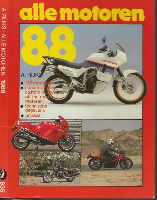 Alle Motoren – 1988 Rijks A. Te Alkmaar Nieuw