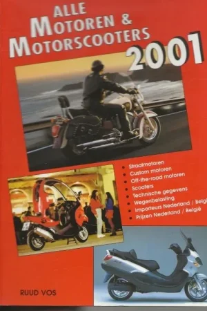 Beste Prijs Alle Motoren & Motorscooters – 2001Vos, Ruud. Rijkgeillustreerd [ Elk blad foto]