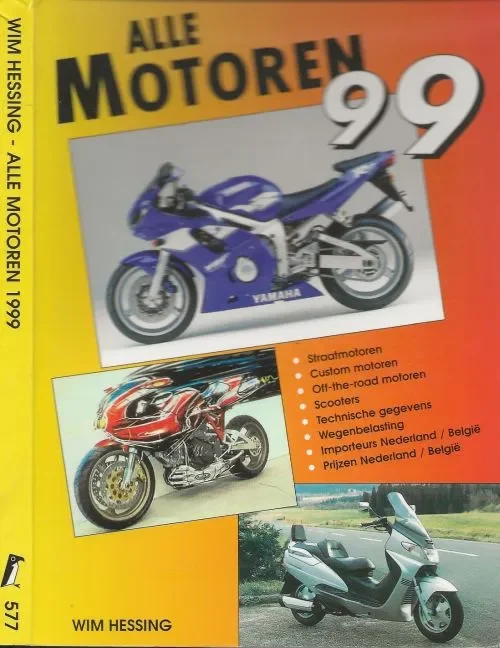 Exclusieve Aanbieding Alle Motoren 1999Wim Hessing