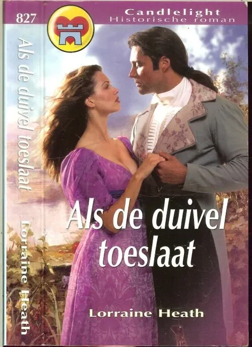 Fabrieksprijs Als de Duivel Toeslaat Candlelight No : 827 Heath Lorraine Vertaling Anna van Oijen