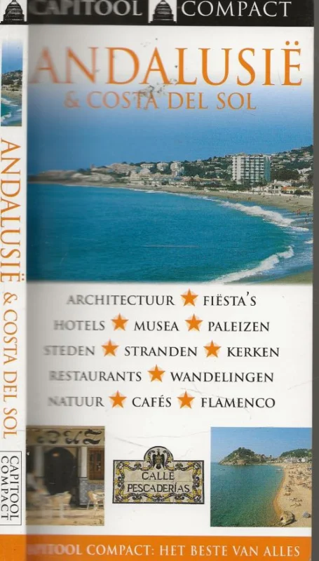 Nu Kopen Andalusie Capitool Compact Andalusie en Costa del Sol + uitneembare kaart Jeffrey Kennery Vertaling Babara Beckers