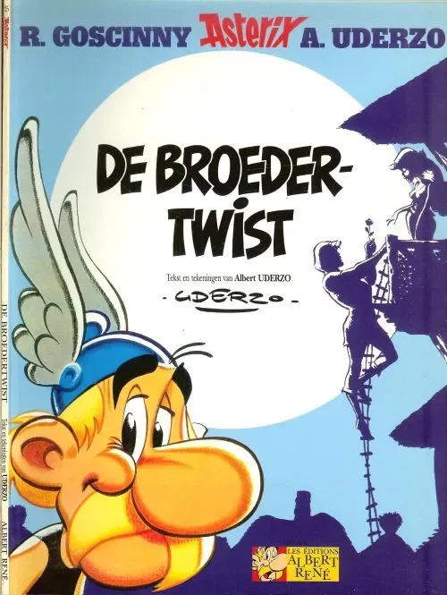 Premium Asterix 25. De Broedertwist Goscinny Rene (tekst) en Albert Uderzo (tekeningen)