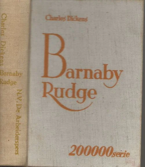 Fabrieksprijs Barnaby Rudge Dickens, Charles met Illustraties pracht houtgravuren van F. Barnard