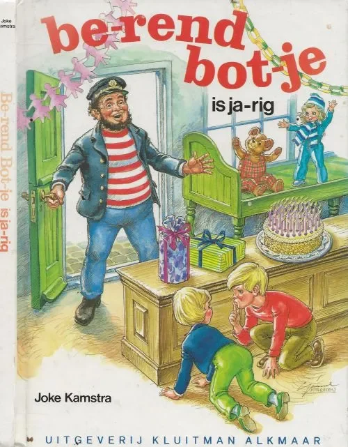 Berend botje is Jarig Joke Kamstra met gekleurde plaatjes van Gerard van Straten Lage Kosten