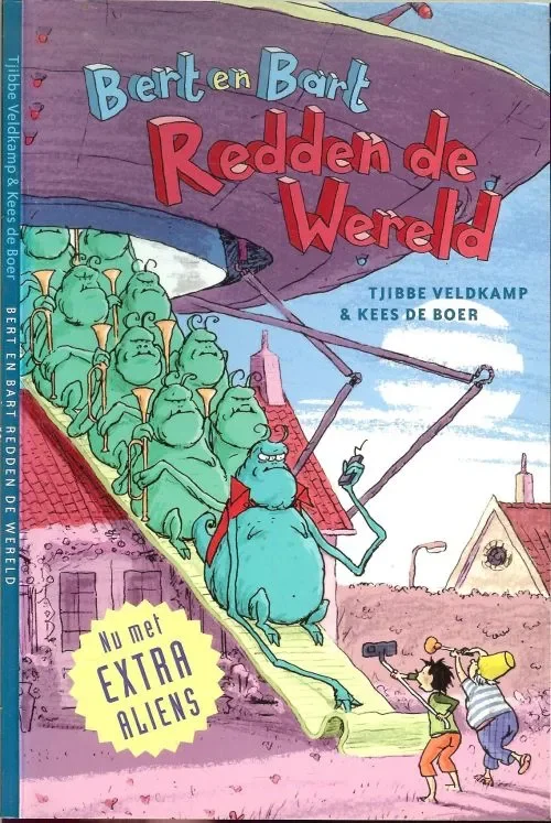 Hete Deal Bert en Bart redden de wereldTjibbe Veldkamp, en illustraties van Kees de Boer
