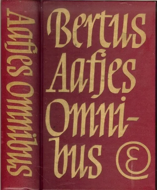 Bertus Aafjes Omnibus .. Nederland .. Te voet naar Rome .. Egypte .. Op Bijbelse Bodem .. Israel .. Griekenland .. Naar Amerika .. Marokko .. Japan .. In Pompei .. Oysseus achterna .. Italie Aafjes, Bertus .. Bandontwerp door G. Noordzij Tijdelijk Beschikbaar