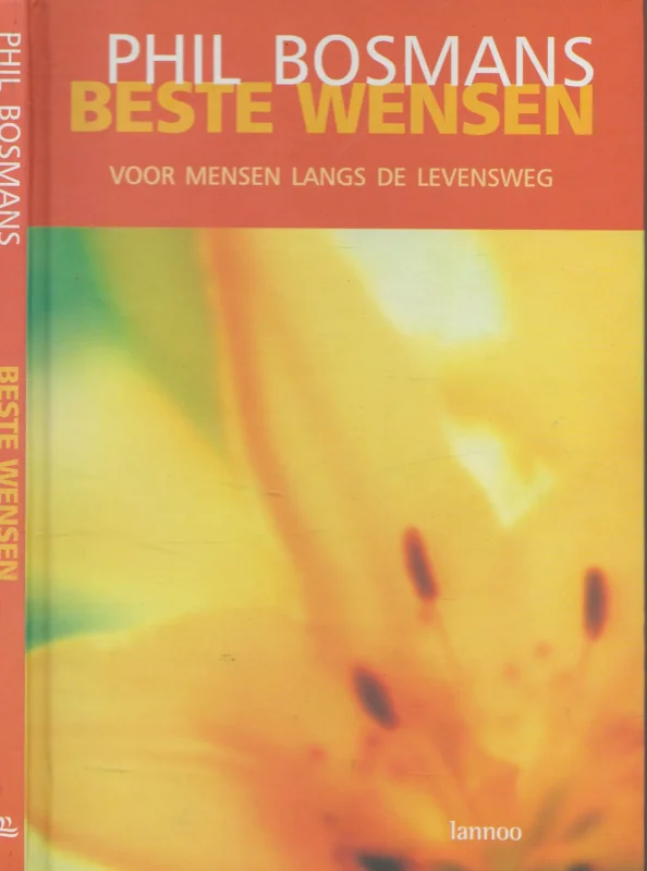 Merkproduct Beste wensen voor mensen langs de levensweg Phil Bosmans, Omslagontwerp Studio Lannoo