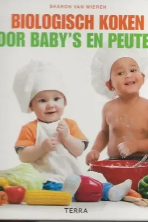 Biologisch koken voor baby’s en peuters Wieren, Sharon van illustraties omslag en binnenwerk Shutterstock Goedkoop
