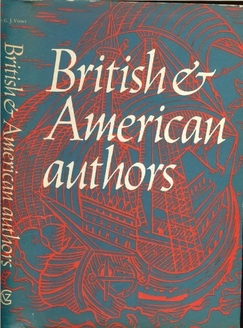 Actieprijs British & American authors G.J.Dr Visser Typografie Aldert Witte
