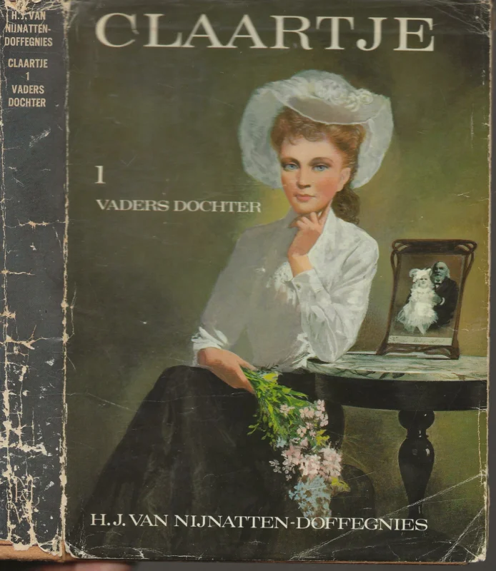 Claartje 1 vaders dochter H.J. van Nijnatten-Doffegnies Omslag Karel Thole Populair
