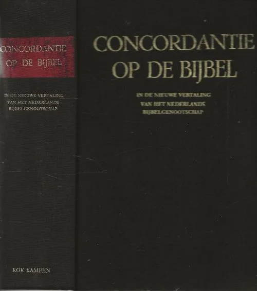 Concordantie op de Bijbel — In de nieuwe vertaling van het Nederlands Bijbelgenootschap Merkproduct