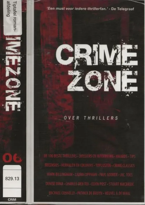 Crimezone 2006 Verheijen, Sandra en Kim Moelands Vertaling Studio Image Cora Kool & Jolanda te Lindert Snelle Levering