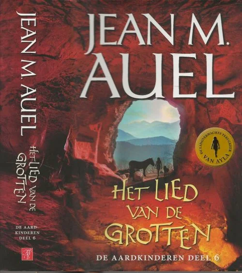 De Aardkinderen Deel 6 Het lied van de grotten (rood)J.M. Auel Jean Marie Auel Vertaling Henny van Gullik en Ingrid Toth Weekendaanbieding