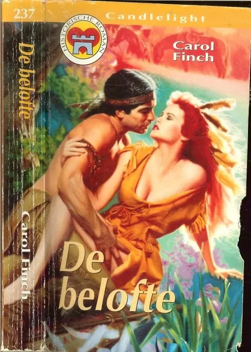 De Belofte Candlelight Historische roman 237 Finch Carol Vertaling Translance M.van der Hoest Laatste Versie