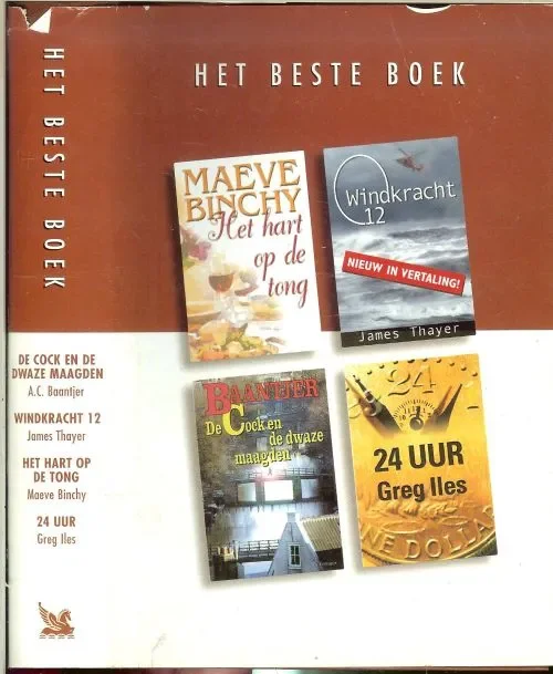 Gratis Verzending De Cock en de dwaze maagden, Windkracht 12 , Het hart op de tong, 24 uur