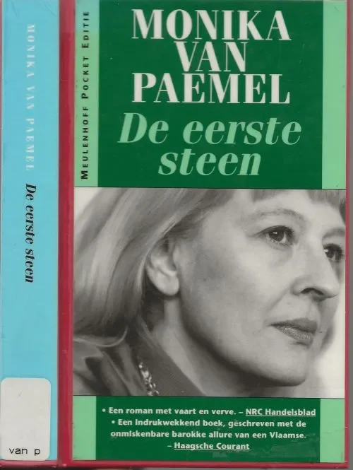 De eerste Steen Paemel, Monika. van Omslag foto Harry Cock Superprijs
