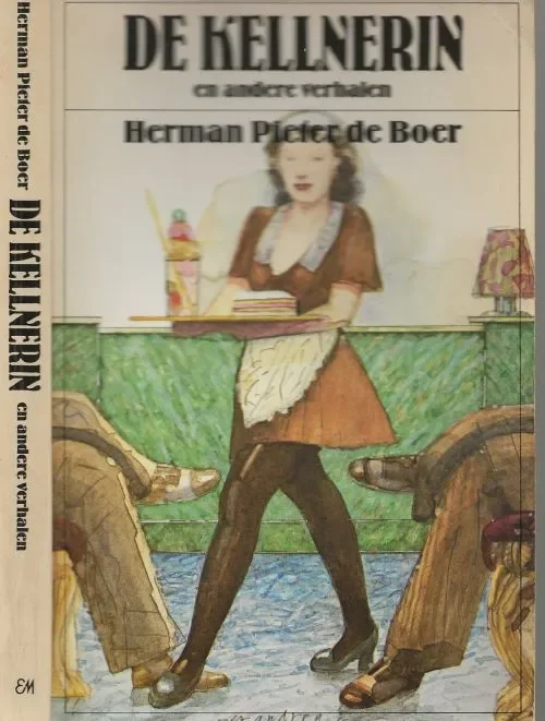 Beste Prijs De kellnerin en andere verhalen Boer, Herman Pieter de .. met mooie pentekeningen van Pat Andrea.