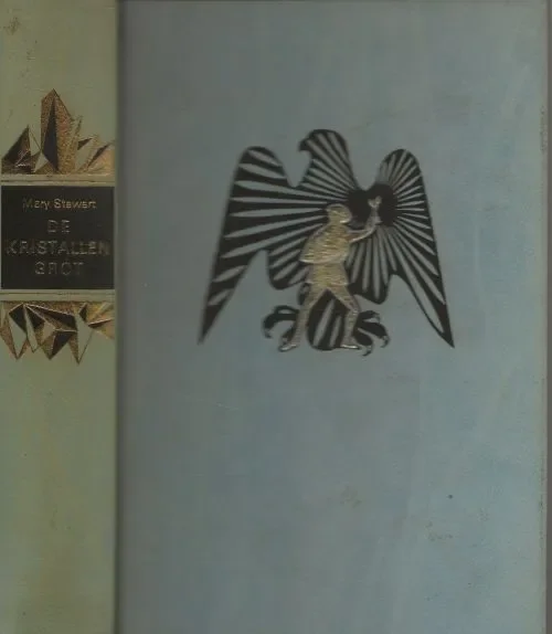 De Kristallen Grot Stewart Mary Vertaling van Frans van Oldenburg Ermke Ontwerp Band en Titel pagina Eppo Doeve Lage Kosten