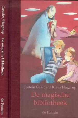 Beperkte Voorraad De Magische Bibliotheek Klaus HagerupJostein Gaarder Vertaald uit het Noors door Kim Snoeing Omslagontwerp Hans Gordijn Afbeelding omslag Mark Janssen