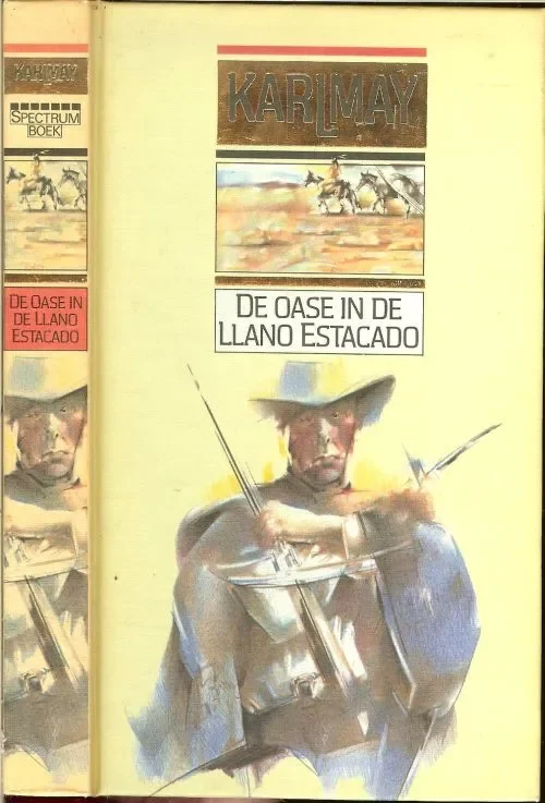 Gratis Retour De Oase in de Llano Estacado Karl May Vertaling van Tom Stam illustratie omslag Johan Ekkel