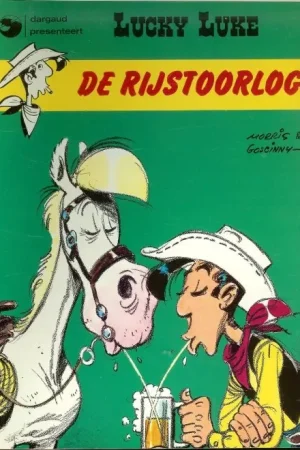 De Rijstoorlog Lucky Luke Deel 8Morris Tekeningen en Gosginny Tekst Uitverkoop