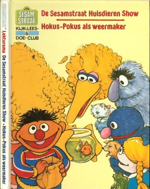 De Sesamstraat huisdieren Show .. Hokus-Pokus als weermaker ..Lees- & Doe-Club: Gratis Verzending