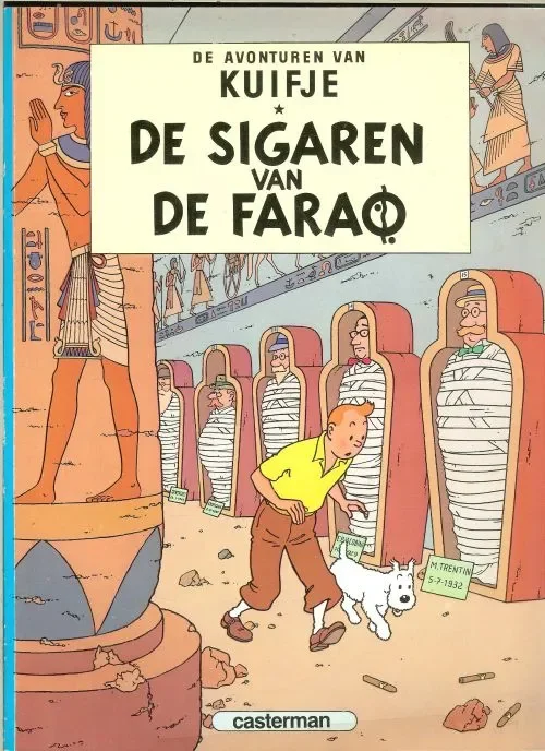 De Sigaren van de Farao .. De avonturen van Kuifje Hergé Koop Online